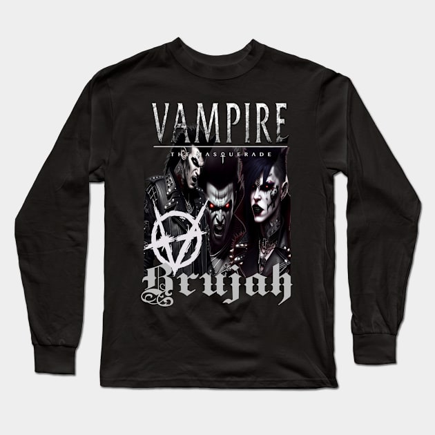 Brujah (Color Version 1) Long Sleeve T-Shirt by The Dark Vestiary